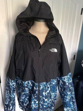 Men's The North Face Antora hooded rain jacket, size L